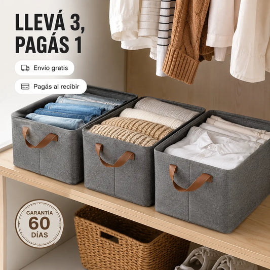 3x1 MegaPack de Organizadores Plegables