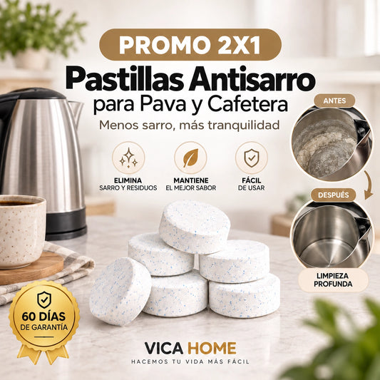 Pastillas Antisarro para Pava y Cafetera