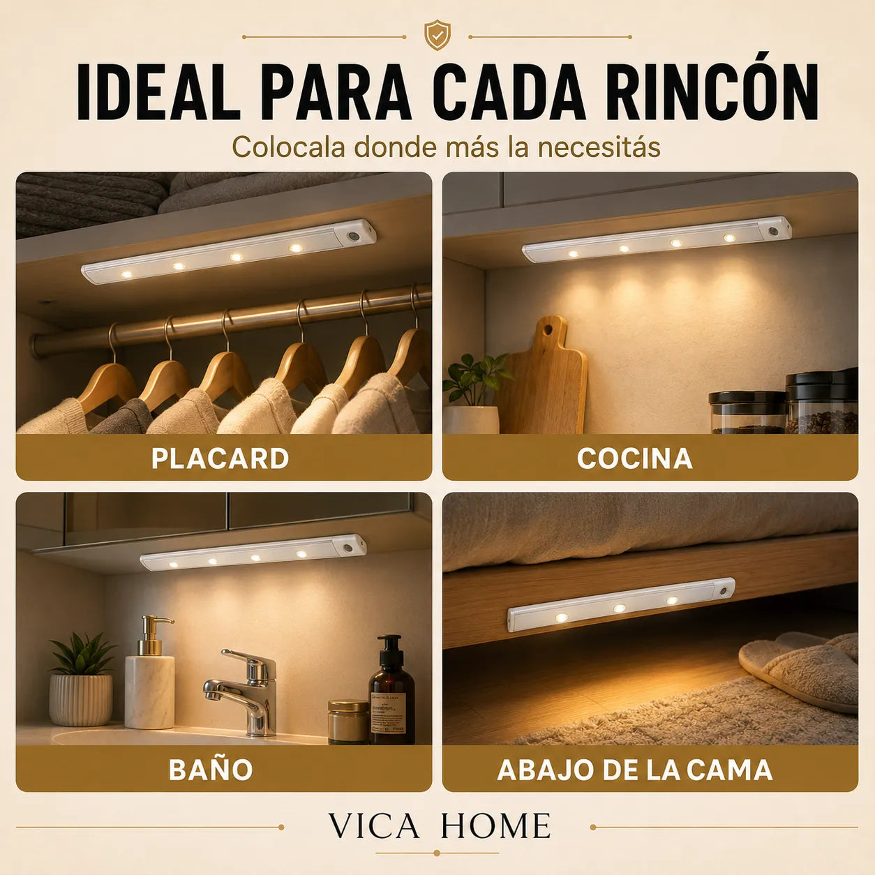 Barra Led 40 CM - Iluminá tu hogar en 5 minutos